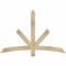Ekena Millwork Alberta Rough Sawn Timber Gable Bracket, Douglas Fir, 60"W x 40"H x 2"D x 4"F, 16/12 Pitch GBW060X40X0204ALB00RDF - alternate 1